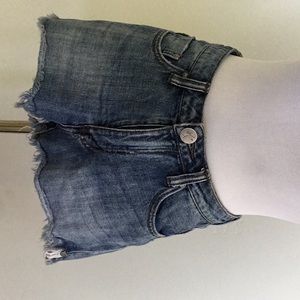 Denim shorts